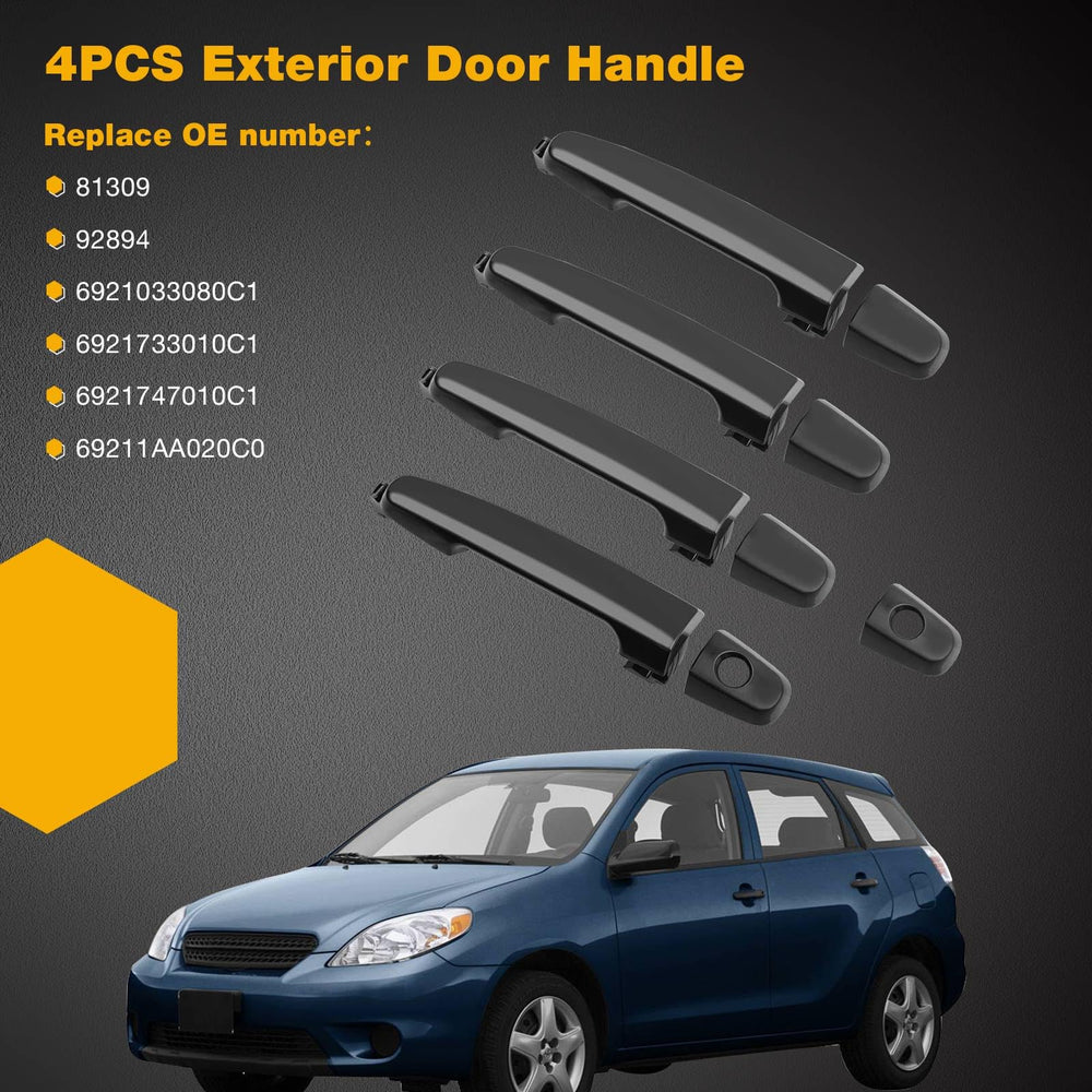 Gledewen door handle rear for Matrix 03-13, durable and easy to install.
