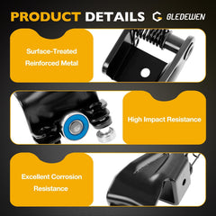 Gledewen replacement roller front-angle image showing OEM-matching design.