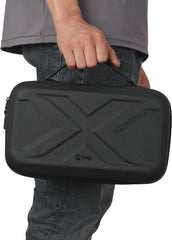 Compact form factor fits in car bag or backpack