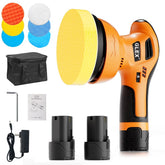 GLEX cordless polisher in main view emphasizing portability for on-site detailing