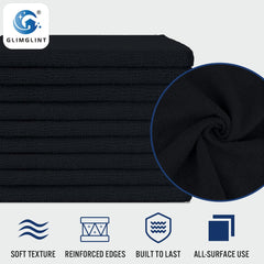 GLIMGLINT absorbent microfiber rag soaks up moisture on dishes and counters