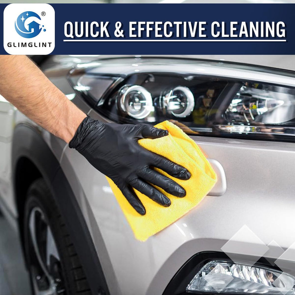 GLIMGLINT all-purpose cleaning rags safe on electronics, stainless steel, and glass.