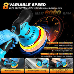 GlimHirVox ergonomic lightweight design reduces fatigue during long polishing jobs