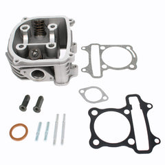 Glixal ATGT-018 cylinder head front view for GY6 engines, ready for 125cc–150cc upgrade