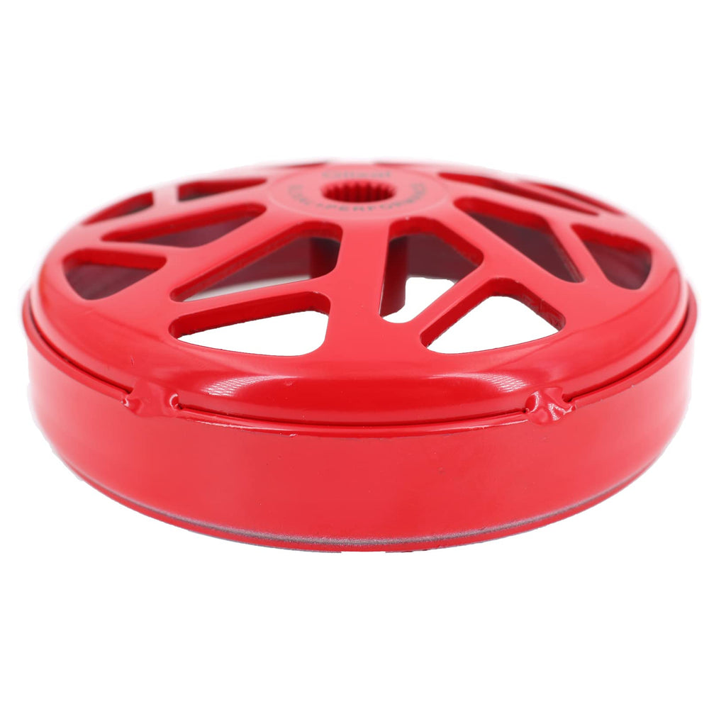 Glixal clutch bell inner diameter 125mm illustrates precise fit for GY6 scooters.