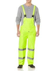 Global Glove FrogWear GLO-8000 bibs buckles, secure straps for kneeling and bending during work.