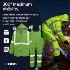 Global Glove FrogWear GLO-8000 bibs detail highlighting durability.