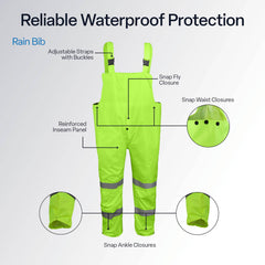 Global Glove FrogWear GLO-8000 pocket detail, convenient storage on job sites.