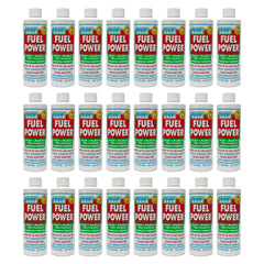 Global Parts Distributors 24 FPPF bottle pour showing easy diesel additive use for cleaner injectors