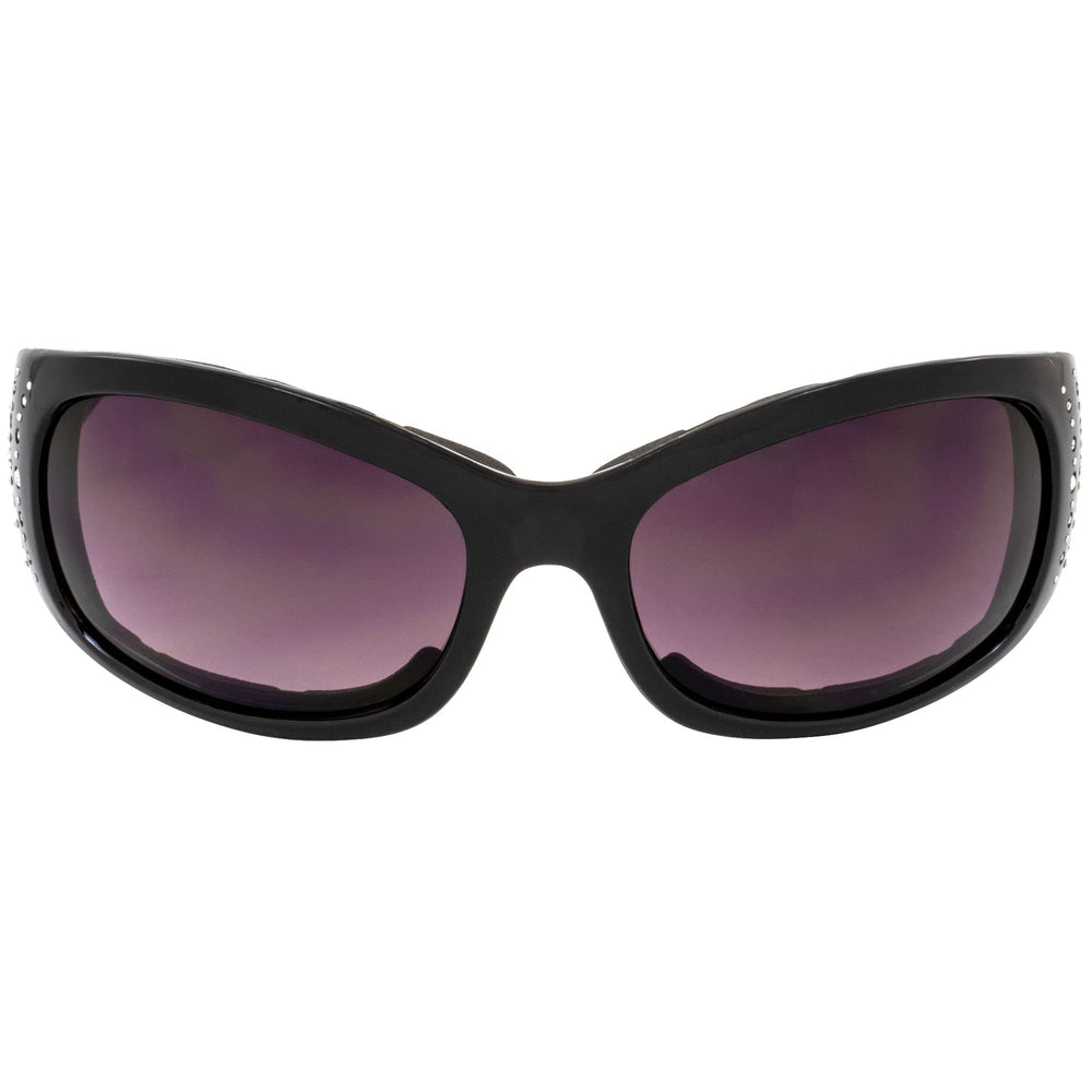 Global Vision Marilyn 2 Plus driving-mirror lens enhances road awareness.