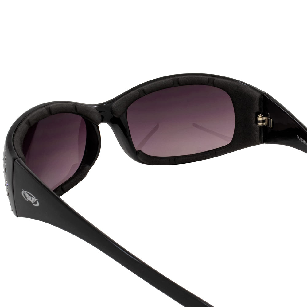 Global Vision Marilyn 2 Plus side-view angled frame for a secure fit.