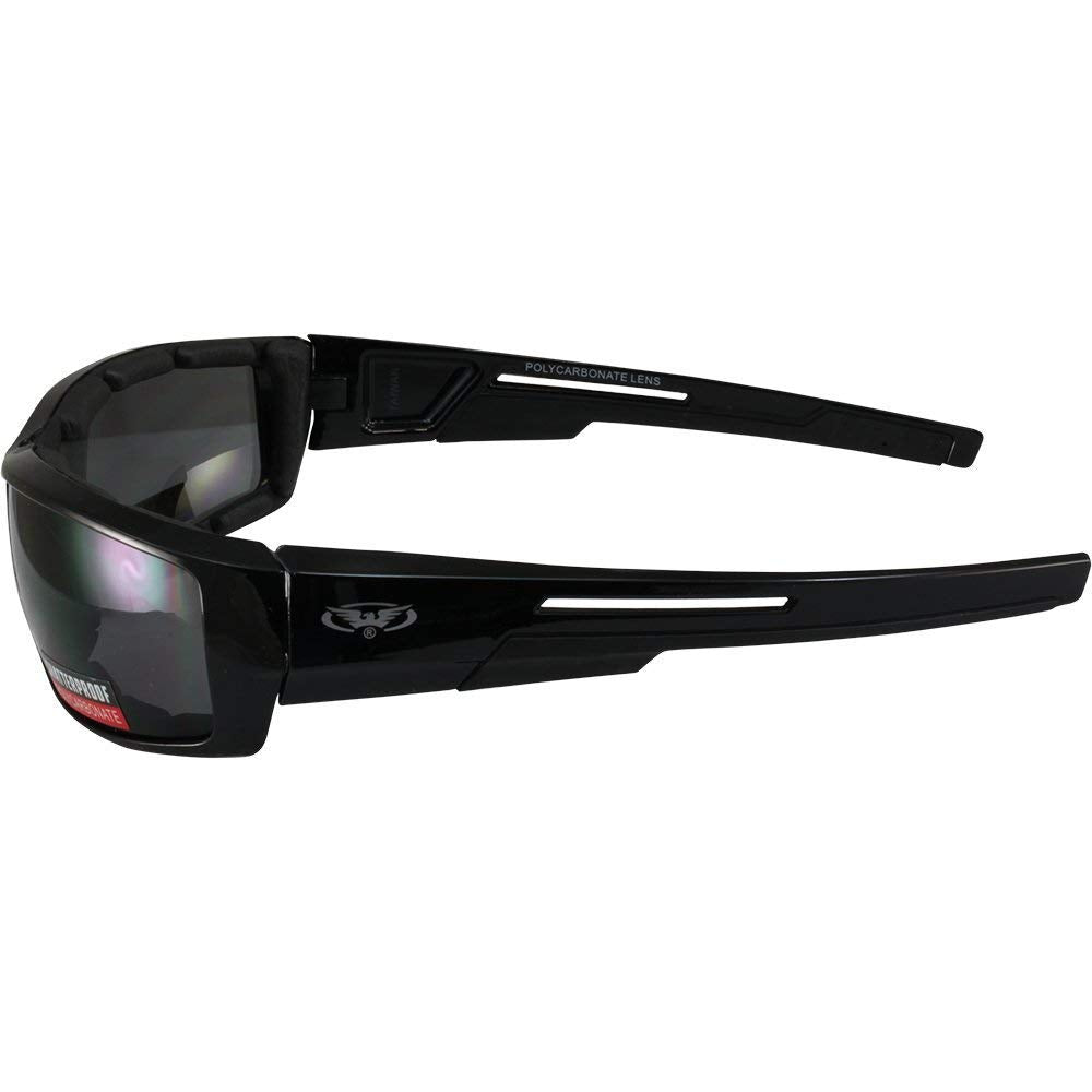 Global Vision Sly sunglasses feature a scratch-resistant coating for lasting clarity.