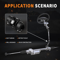 GLOCRORET black-coated surface resists corrosion in harsh environments.