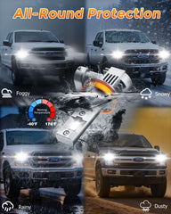 Pack of two bulbs suitable for most vehicles and quick upgrades.