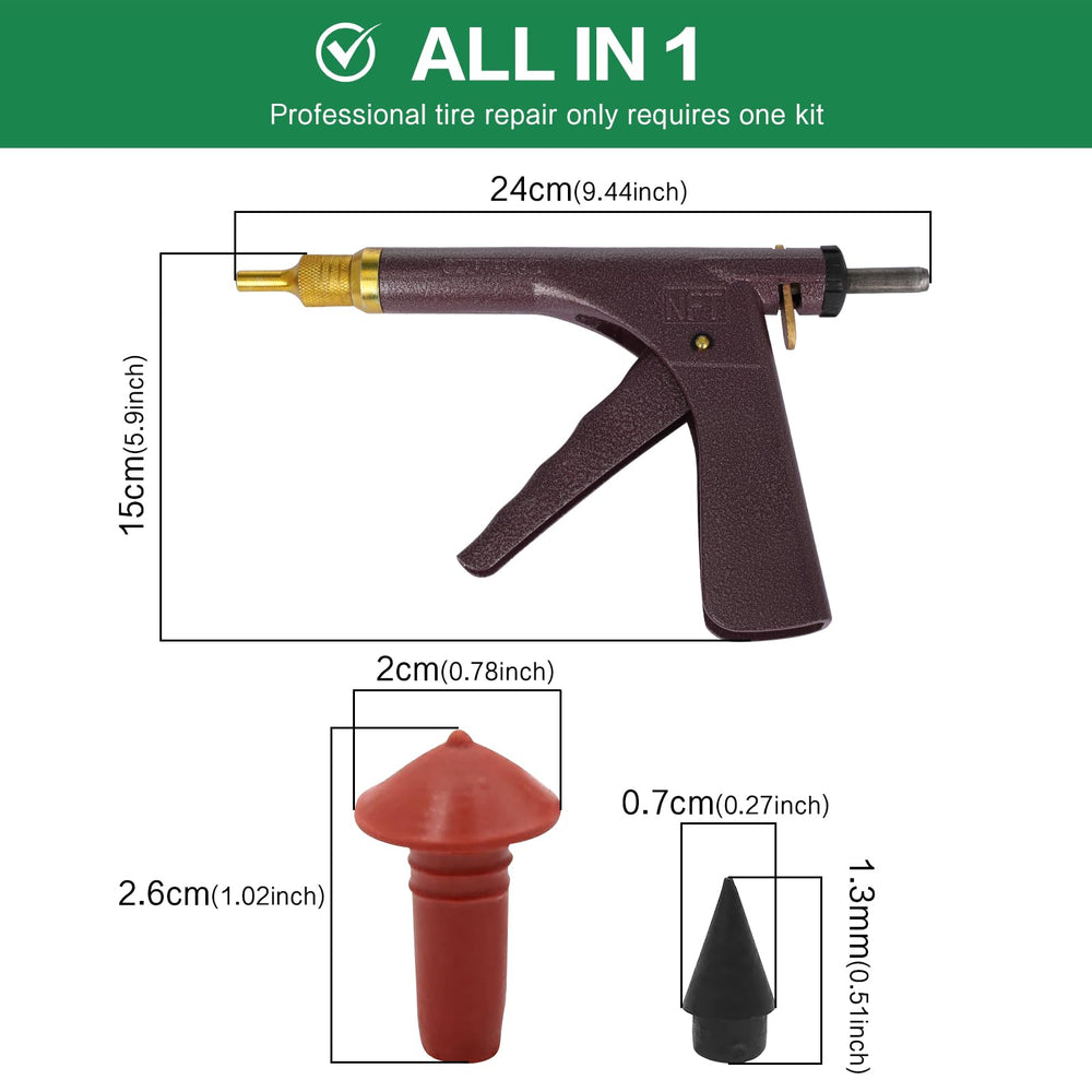 Automatic repair mechanism demonstrates effortless puncture sealing.