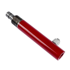 GLOSSY AUTO PARTS Porta Power Ram hydraulic jack front angle ready for setup and lifting tasks