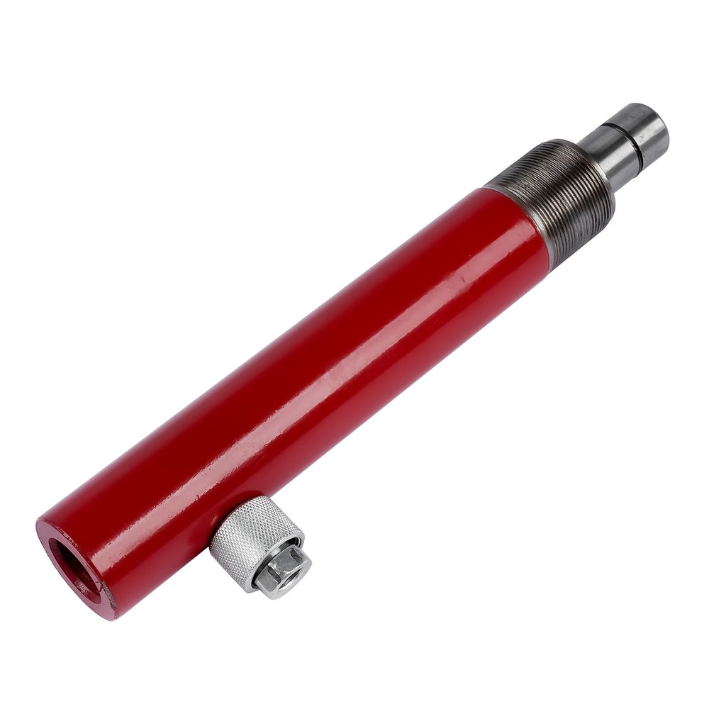 GLOSSY AUTO PARTS Porta Power Ram hydraulic jack side view shows sturdy construction for auto body work