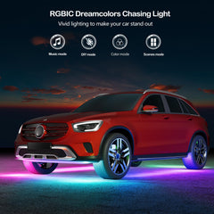 Glowlendra Underglow app control interface demonstrates easy color customization