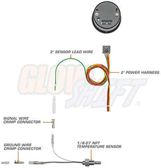 GlowShift gauge offers seven color modes to match dashboard lighting
