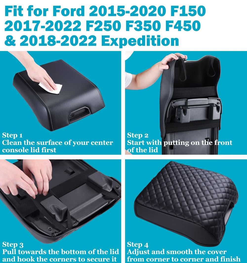 GLOYLEIX full-coverage armrest protects the entire console