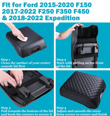 GLOYLEIX full-coverage armrest protects the entire console