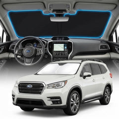 GLSBRCAO Ascent sun shade cover fits precisely, protecting the dash and interior.