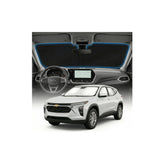 GLSBRCAO Chevy Trax sun shade windshield cover protecting the interior from sun glare