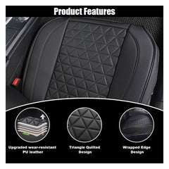 GLSOWEE wraparound edge design enhances fit and interior styling