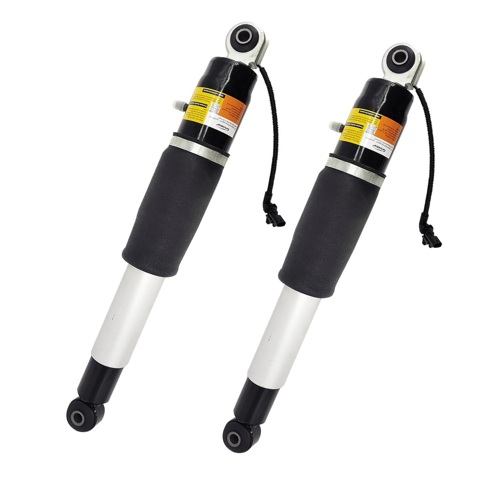 Gluebar rear shock assembly for Cadillac Escalade improves ride comfort