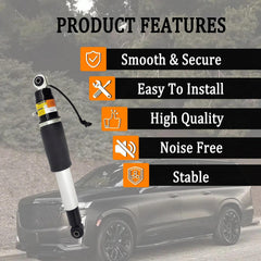 Gluebar rear shock assembly for Chevy Tahoe delivers stable handling