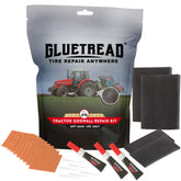 GlueTread Tractor Sidewall Patch Kit overview for quick, cost-effective tire repairs.
