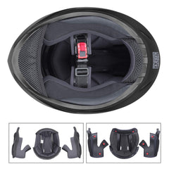 GLX GX11 with tinted visor for improved visibility in low light.