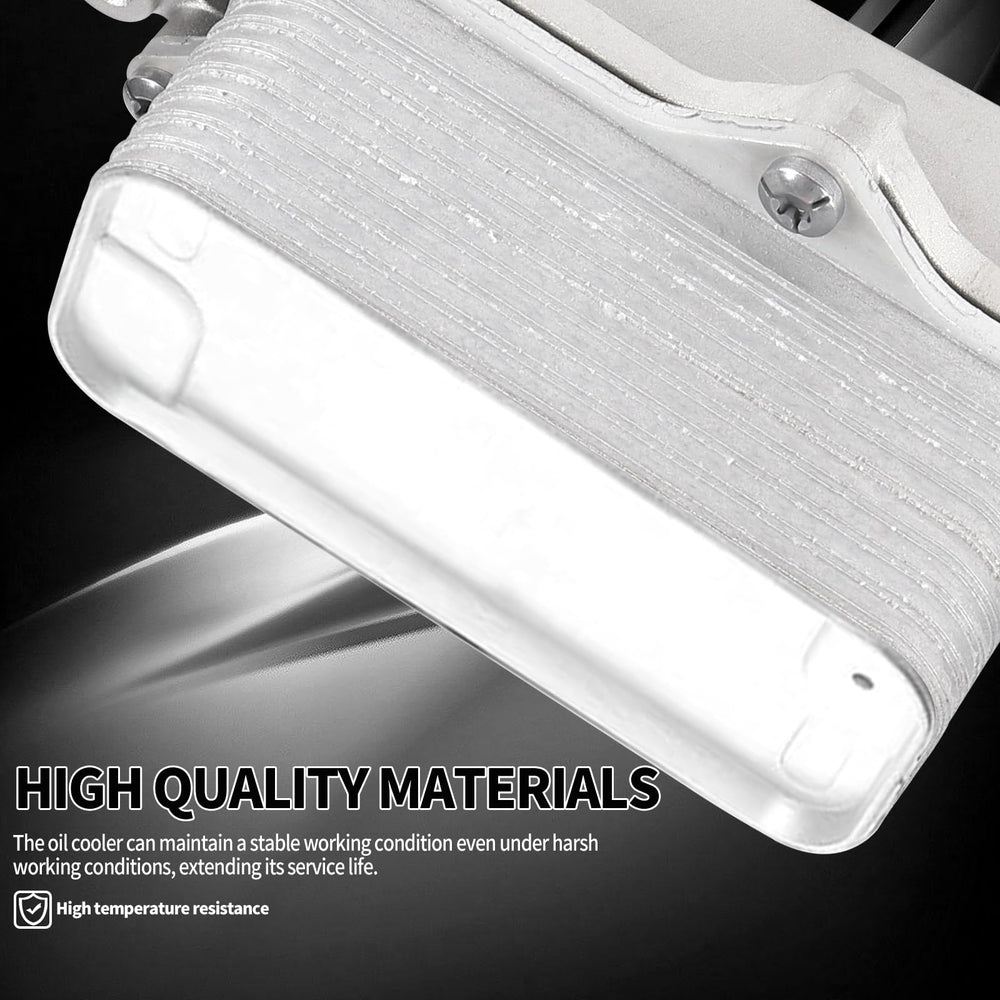 GlymXia oil filter housing cap ensures reliable sealing during service.