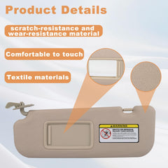 GlymXia visor clips and screws kit secures visors without sagging