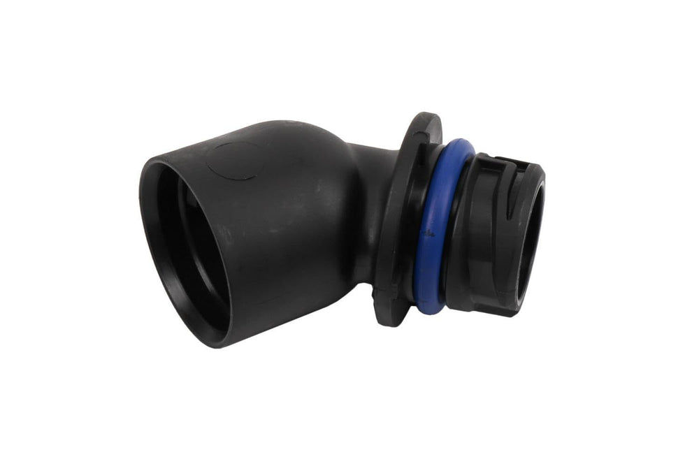 GM Genuine Parts 12609623 oil filler tube front view for precise oil addition in GM engines.