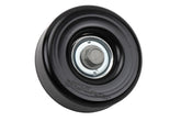 GM Genuine Parts LC9 drive belt idler pulley front view for smooth belt routing