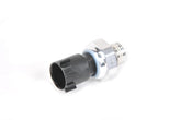 GM Genuine Parts engine oil pressure sensor closeup for reliable readings.