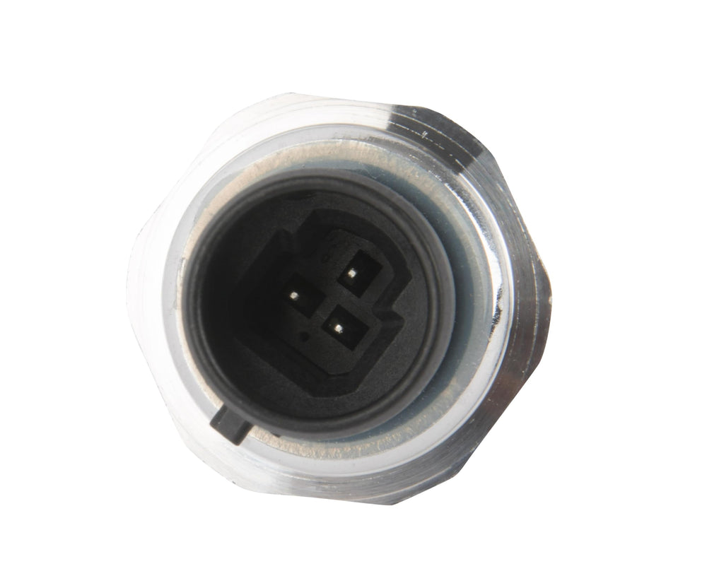 Close-up of GM Genuine Parts sensor illustrating rugged construction for durable oil pressure sensing