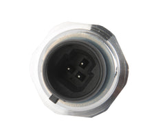 Close-up of GM Genuine Parts sensor illustrating rugged construction for durable oil pressure sensing