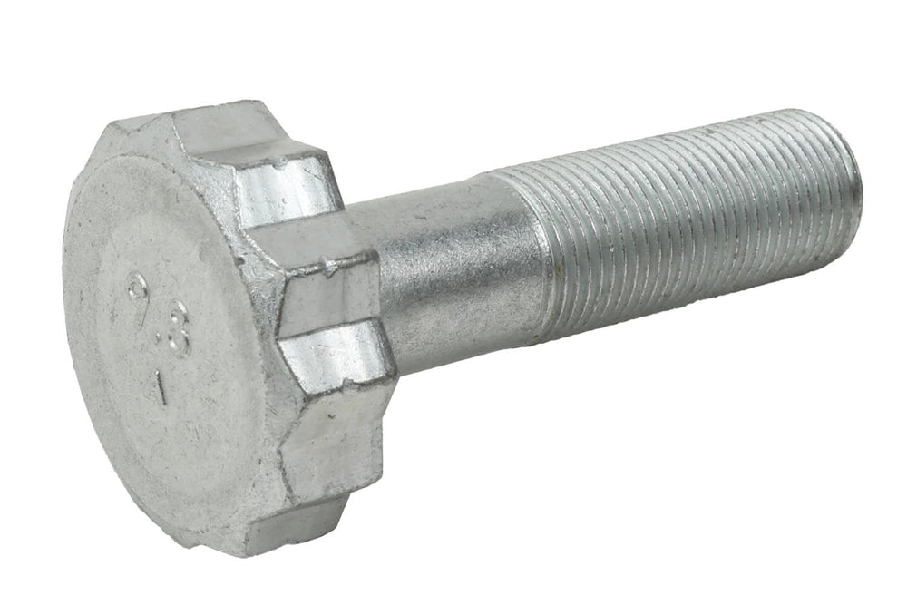 GM Genuine Parts 97329601 engine harmonic balancer bolt close-up shows durable OEM-grade hardware.