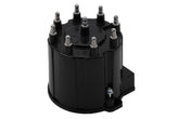 GM Genuine Parts D303A ignition distributor cap close-up showing metal inserts for maximum conductivity.