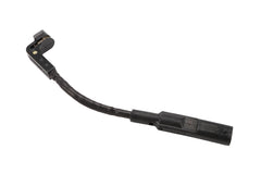 GM Genuine Parts front brake pad wear sensor being installed on disc brake area