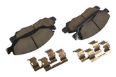 GM Genuine Parts front disc brake pad set 171-1243 for quiet, reliable braking