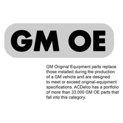 GM Genuine Parts HVAC valve side view with actuator illustrates precise heat distribution