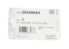 GM Genuine Parts packaged gasket image emphasizes protective packaging and safe handling.