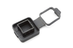 GM Genuine Parts trailer hitch closeout with Bowtie logo protects the receiver from debris.