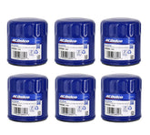 ACDelco PF48 oil filter front view for GM engines, OEM-grade filtration.