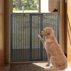 GMINCO RV door protector dog view lets dogs watch outside safely.