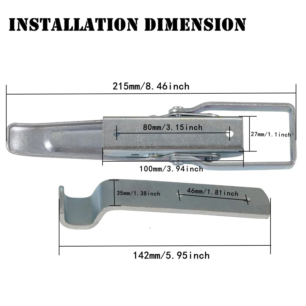 GMKD sturdy mounting holes boost trailer security and stability.