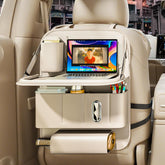 GMQ backseat organizer tray with foldable table for convenient meals on the go.